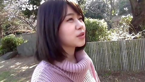 Hot asian model in gangbang