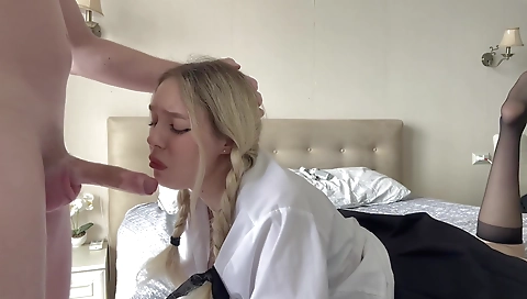 Horny blonde milf gets fucked by hornyk whoeverur