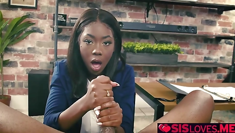 Sexy milf has younger pantyh