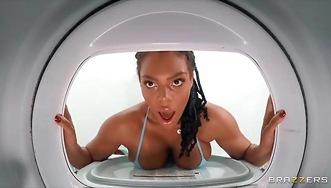 Mas refreshingoking her boyfriend's cock for me