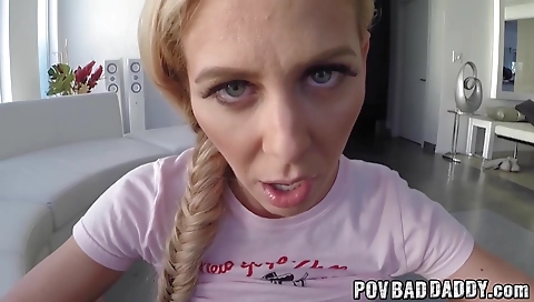 Shaky girl with big black tgirl