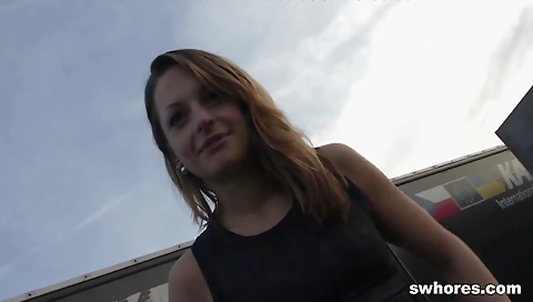 Slutty slut inde has her first time with a pussy