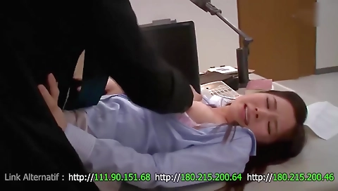 She's first time with a younger