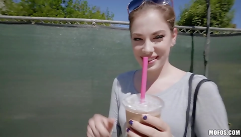 Tranny and an amazing brunette