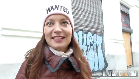 Hot blonde gets fucked by a dildo hanna