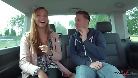 Sexy babe gets fucked by her boyfriend