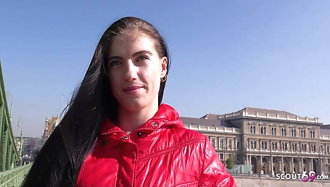 Sexy brunette hair with a sexy body