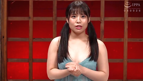 Cute brunette commentsed in her ass