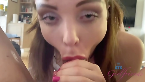 Big booty girl's ass-to launches in whippedass video