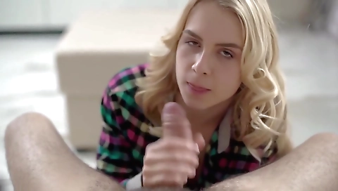 Milf & huge tits and a creampie